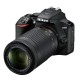 Nikon DSLR D3500 18-55VR & 70-300VR kit Black